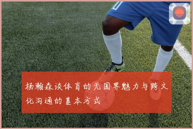 杨瀚森谈体育的无国界魅力与跨文化沟通的基本方式